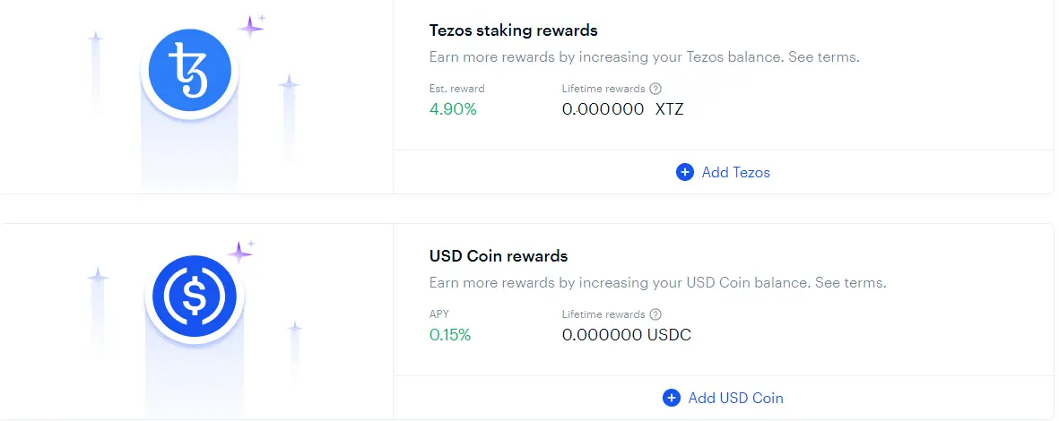 Coinbase Staking Preview