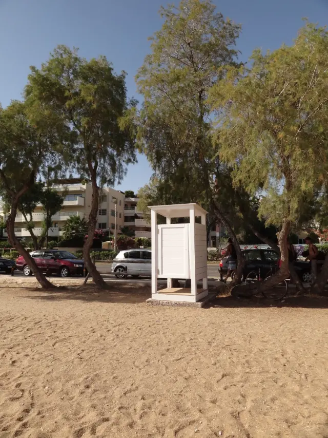 Around Athens - Voula - Galini Beach - Dressing Cabin