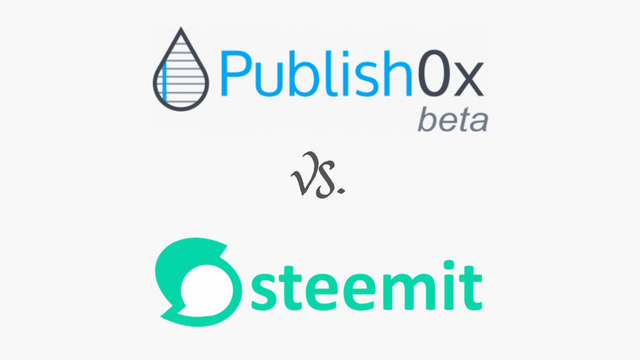 Publish0x vs Steemit