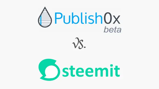 Publish0x vs Steemit