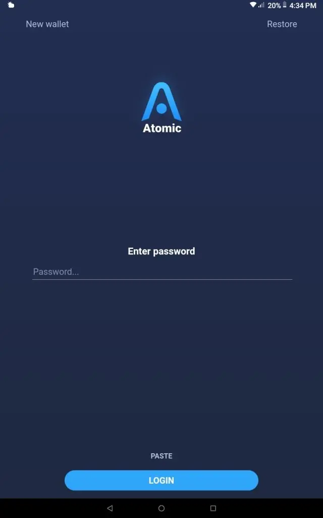 How to use Atomic Multi-Cryptocurrency Wallet for Android?