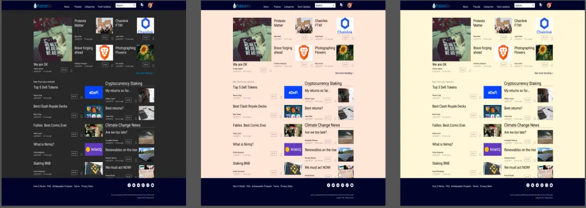 Different Themes
