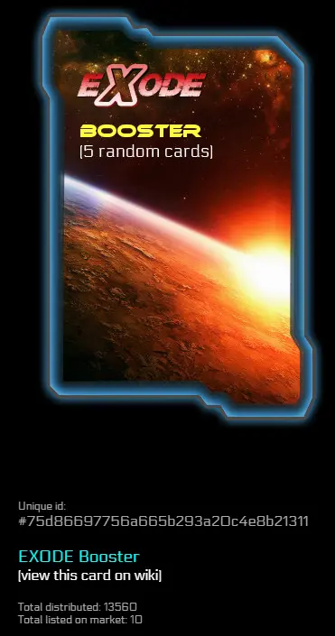 Boosters sold