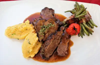 meat and potatoes