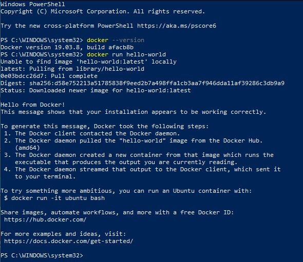 No, it's not a Blue Screen of Death. It's just PowerShell