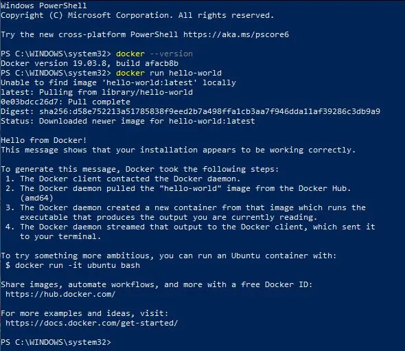 No, it's not a Blue Screen of Death. It's just PowerShell
