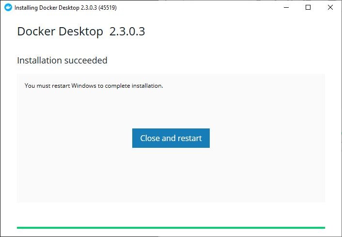 Alright, it's installed! But, now I gotta reboot?! Typical Windows.