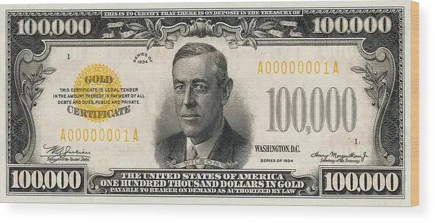 A Return to the Gold Std as the USR $- Will it Be Centrally controlled or
