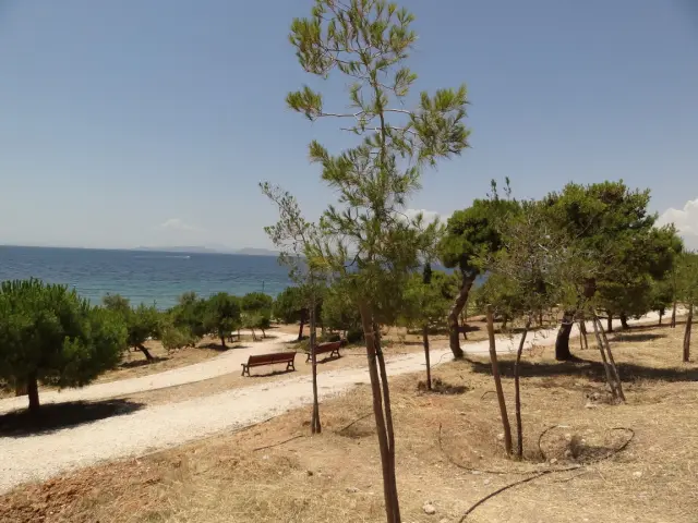Around Athens - Kavouri - Beaches - Megalo Kavouri Beach - Park