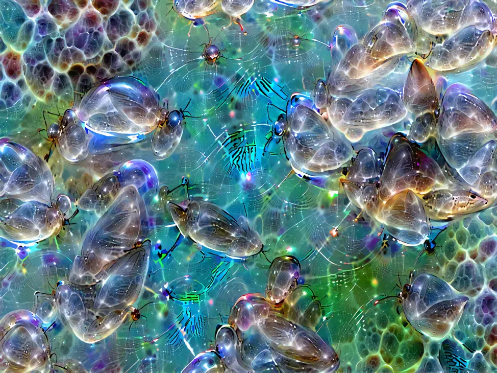 Social Hour at the Bubble Coral