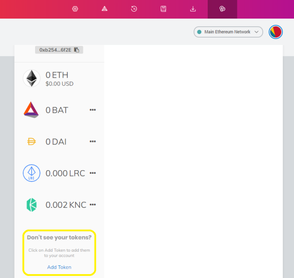 add token