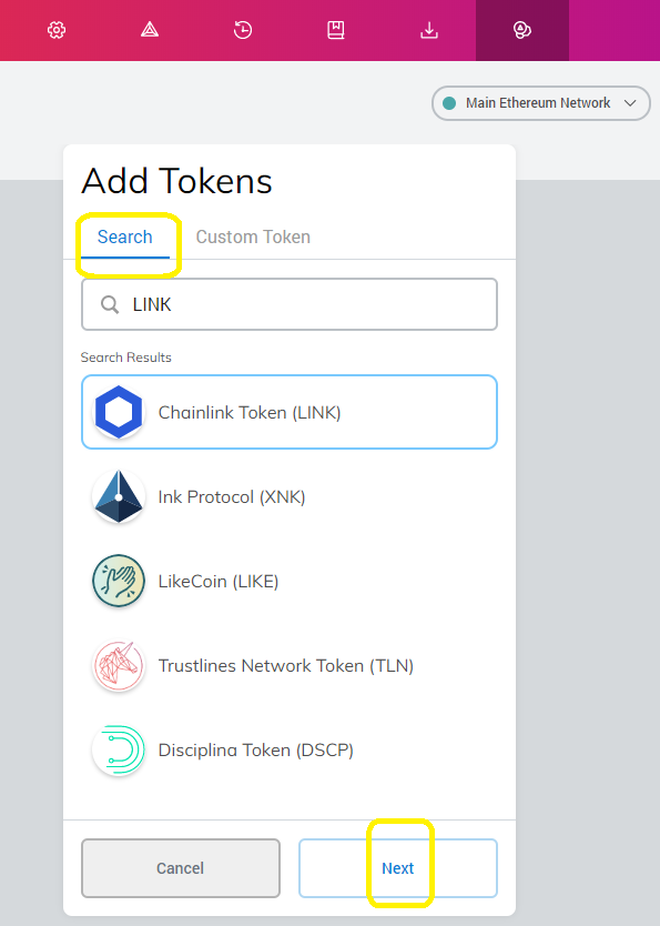 link token