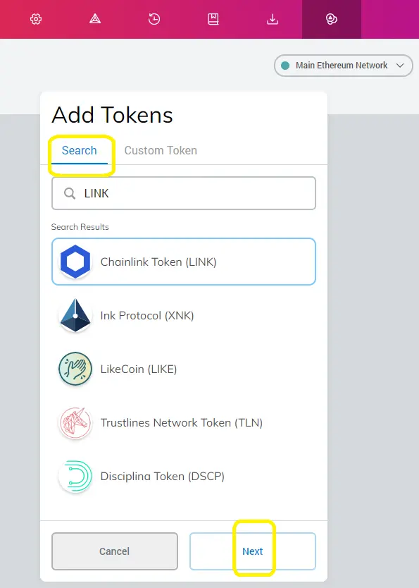 link token