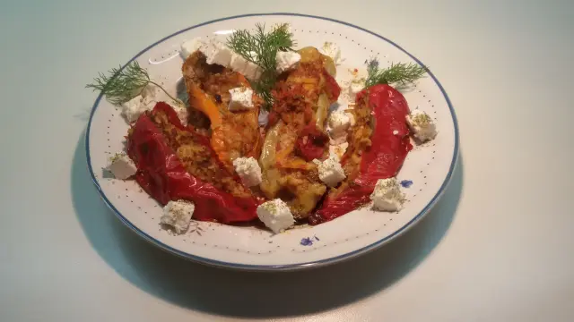 Main Dish - Piperies Gemista