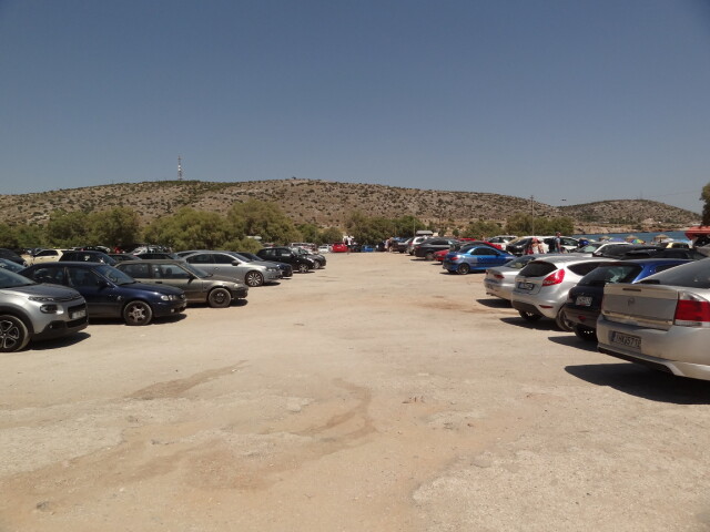 Around Athens - Varkiza - Beaches - Varkiza Beach - Parking