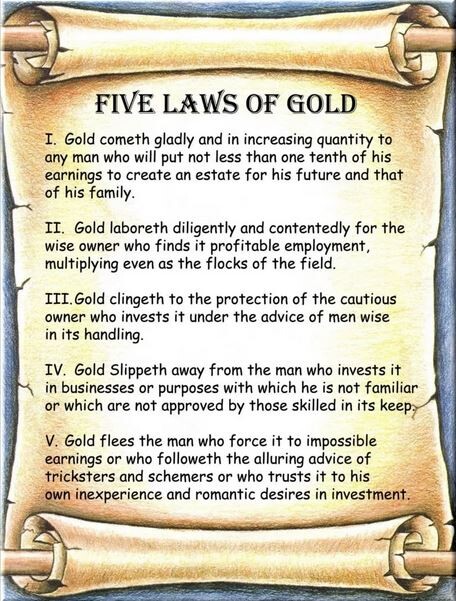 Five Laws of Gold