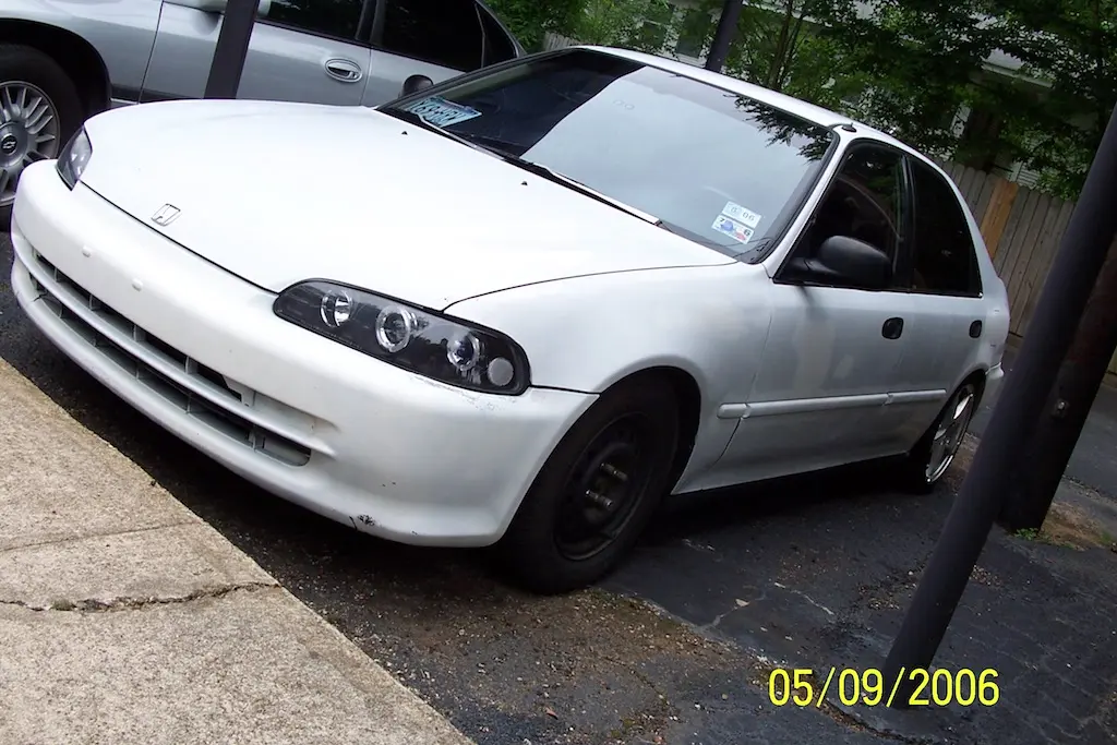 My 1992 Honda Civic 4-door 1