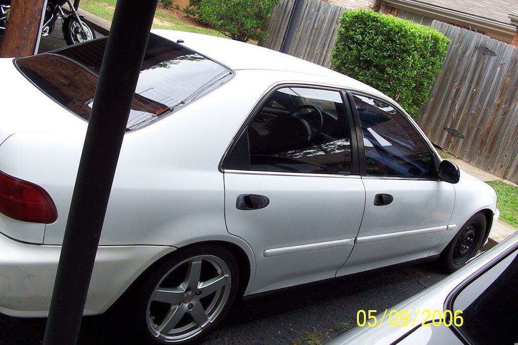 My 1992 Honda Civic 4-door 2