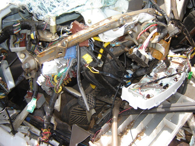 My 1992 Honda Civic 4-door - Where I was Sitting
