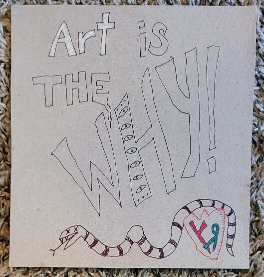 art is the why (raw) by rfy