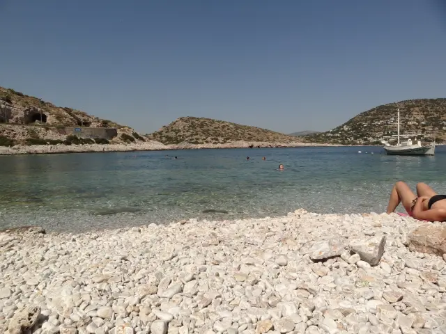 Greece - Around Athens - Koropi - Beaches - Tripes Karamanlis - Beach