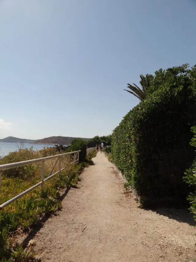 Greece - Around Athens - Agia Marina - Beaches - Akrotiri Lombardy - Path