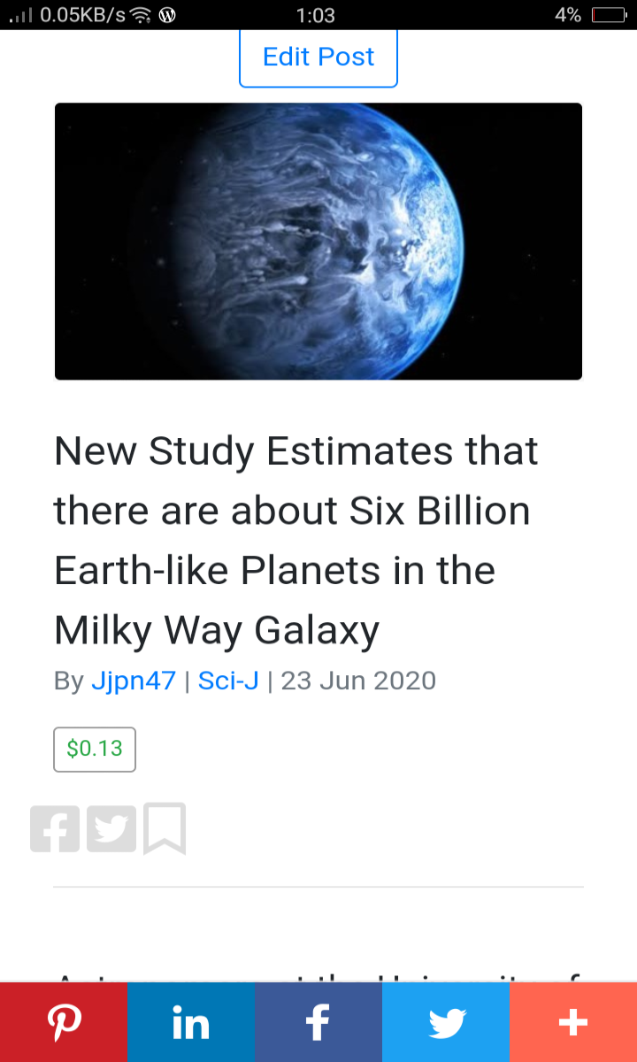 New study estimates that there are 6 billion planets in the milky way