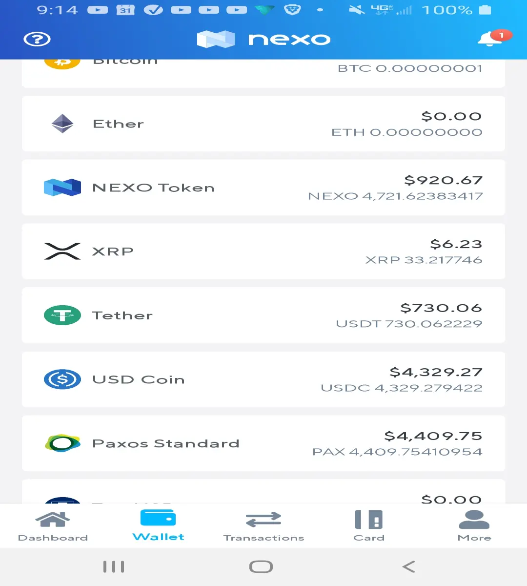 Account Summary