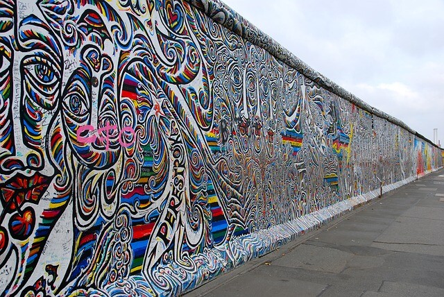 Graffiti on Berlin Wall