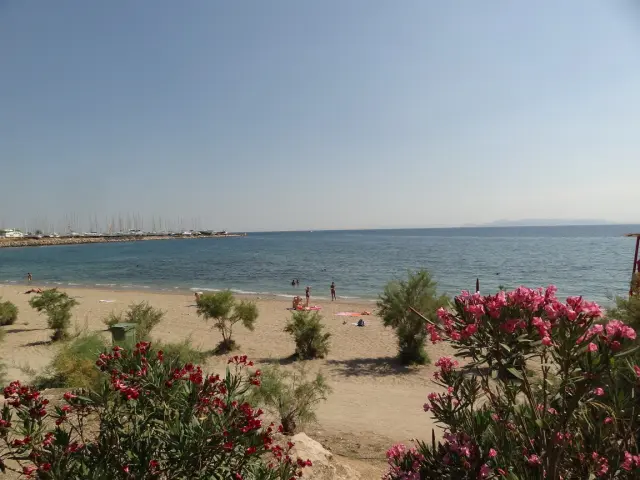 Around Athens - Palaio Faliro - Beaches - Mpati Beach - Entrance