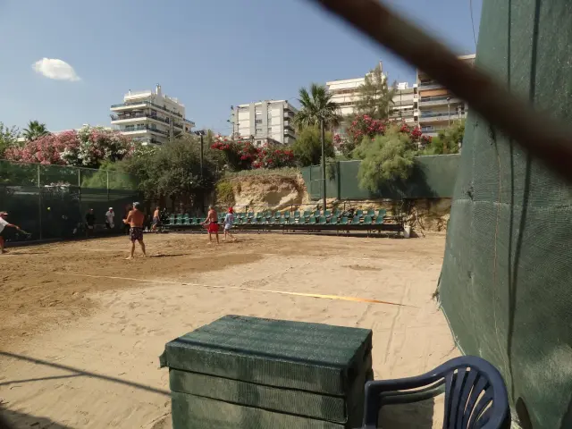 Around Athens - Palaio Faliro - Beaches - Mpati Beach - Tennis