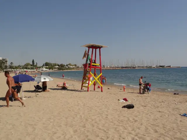 Around Athens - Palaio Faliro - Beaches - Mpati Beach - Life Guard