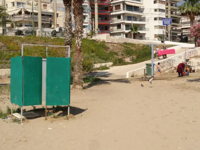 Around Athens - Palaio Faliro - Beaches - Mpati Beach - Dressing Cabin