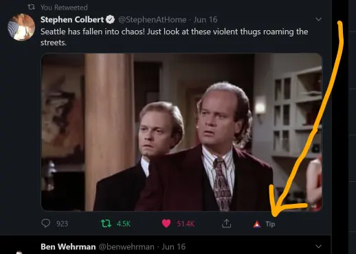 twitter tipping