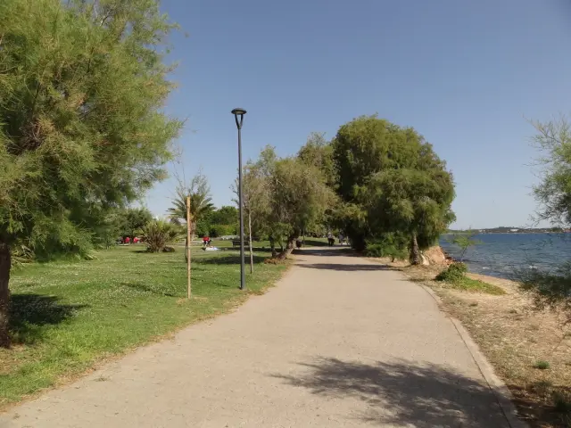 Greece - Around Athens - Voula - Beaches - Notos Beach - Promenade