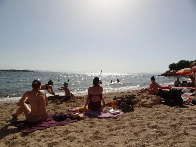 Greece - Around Athens - Voula - Beaches - Notos Beach - Beach