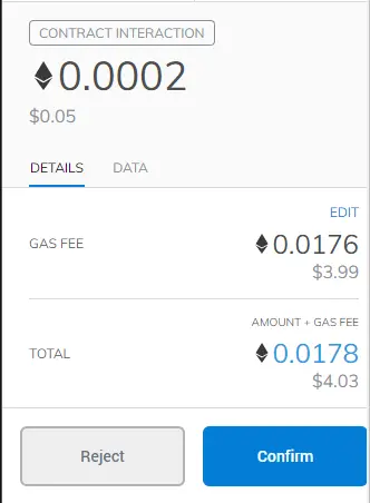 Gas Fee