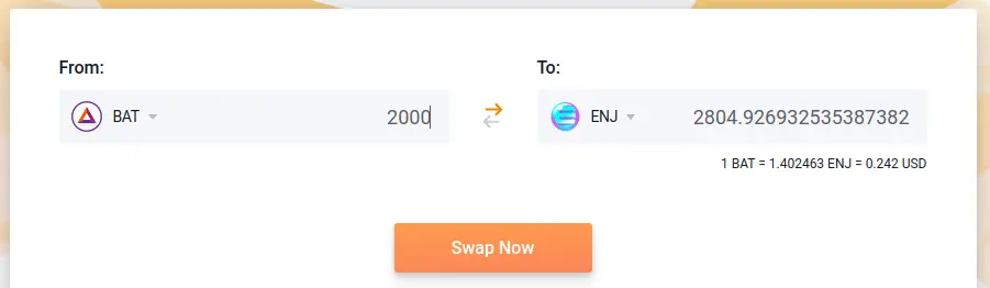 KyberSwap Website