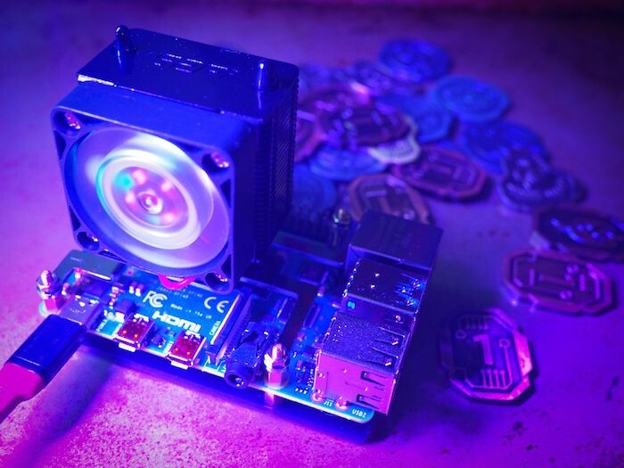 raspberry pi mining banano