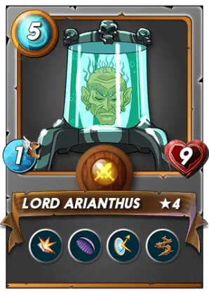 Lord Arianthus is the original non-attacking tank!