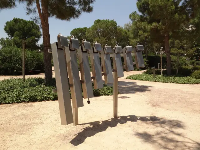 Greece - Around Athens - Kallithea - POI: Stavros Niarchos Park - Sound Garden 1