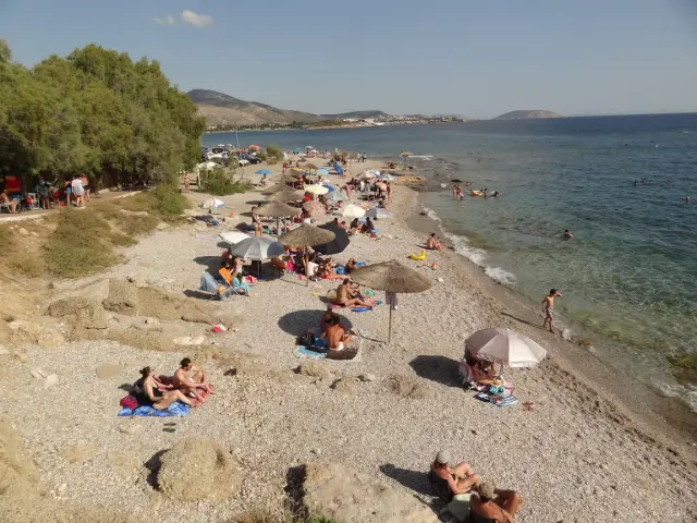 Greece - Around Athens - Lagonisi - Beaches - Agios Nikolaos Beach
