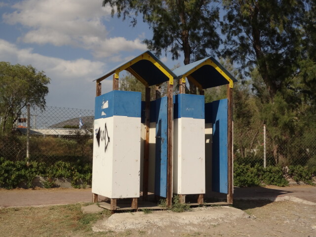 Around Athens - Lagonisi - Beaches - Agios Nikolaos Beach - Dressing Cabins