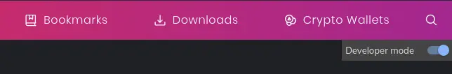 Developer Mode