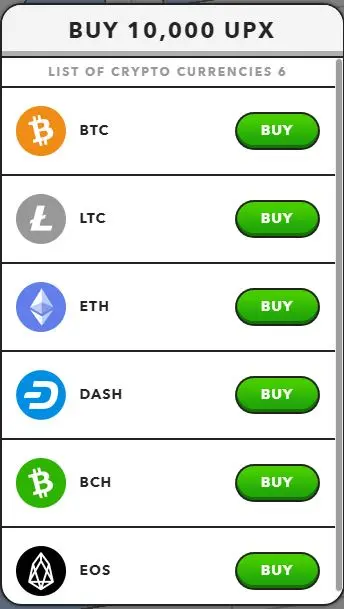 Crypto purchase