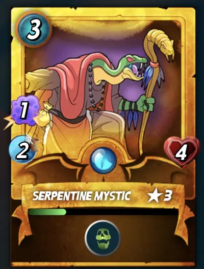 Serpentine Mystic Card