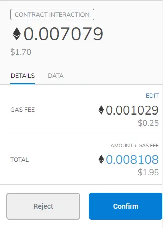 Gas Fee