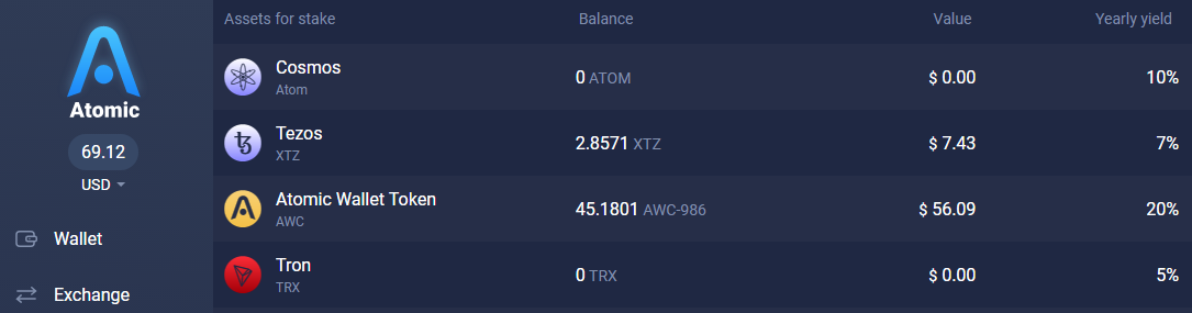 AWC Wallet Staking #2