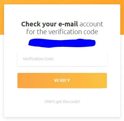 Verify your Email