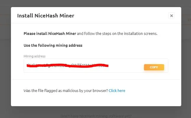 Mining Address